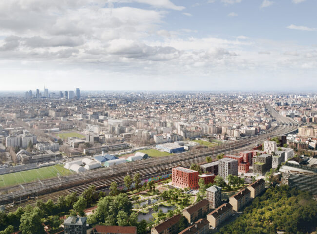 Sustainable mobility for the former Lambrate railway depot in Milan